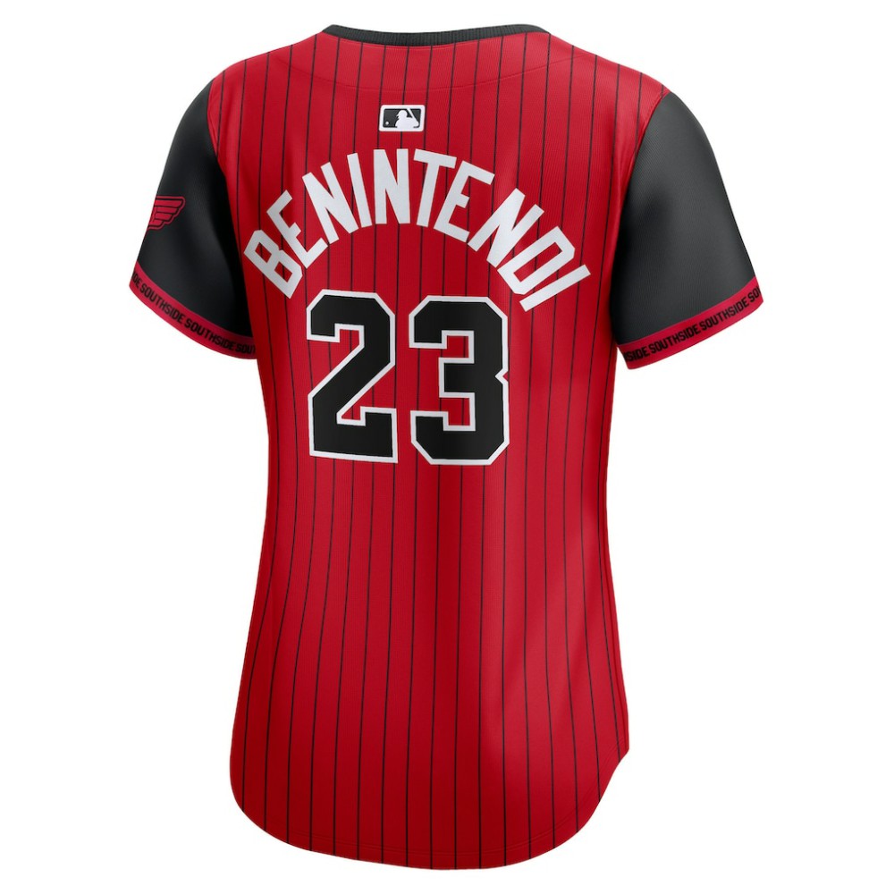 Andrew Benintendi Chicago White Sox Women's 2025 City Connect Limited Player Jersey Red/Black | Nike