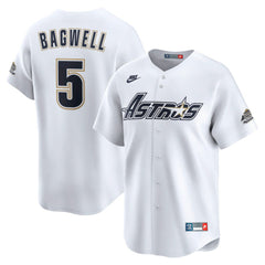 Jeff Bagwell Houston Astros Throwback Cooperstown Collection Limited Jersey White | Nike