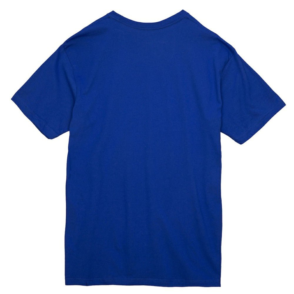 Los Angeles Dodgers Arched Logo Slub T-Shirt Royal | Mitchell & Ness
