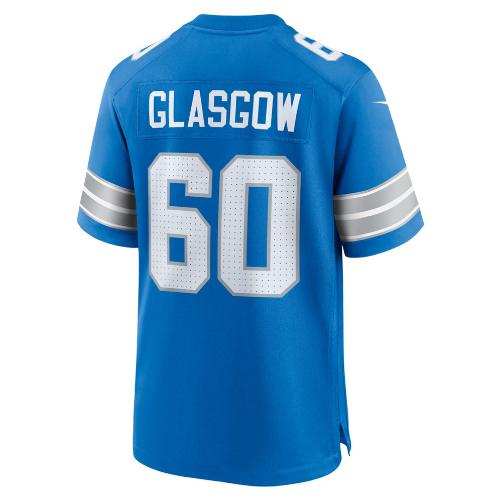 Graham Glasgow Detroit Lions Team Game Jersey - Blue
