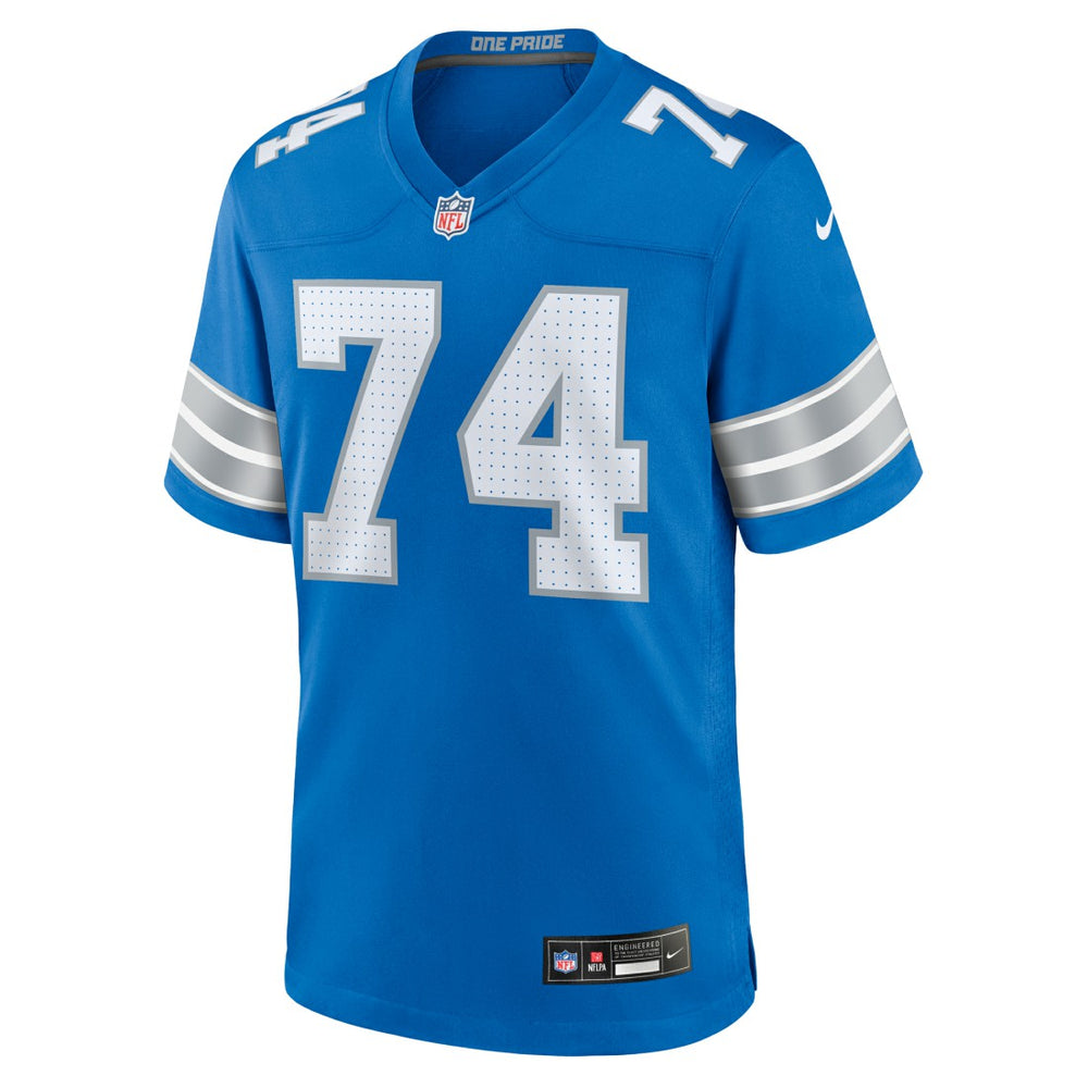 Kayode Awosika Detroit Lions Team Game Jersey - Blue