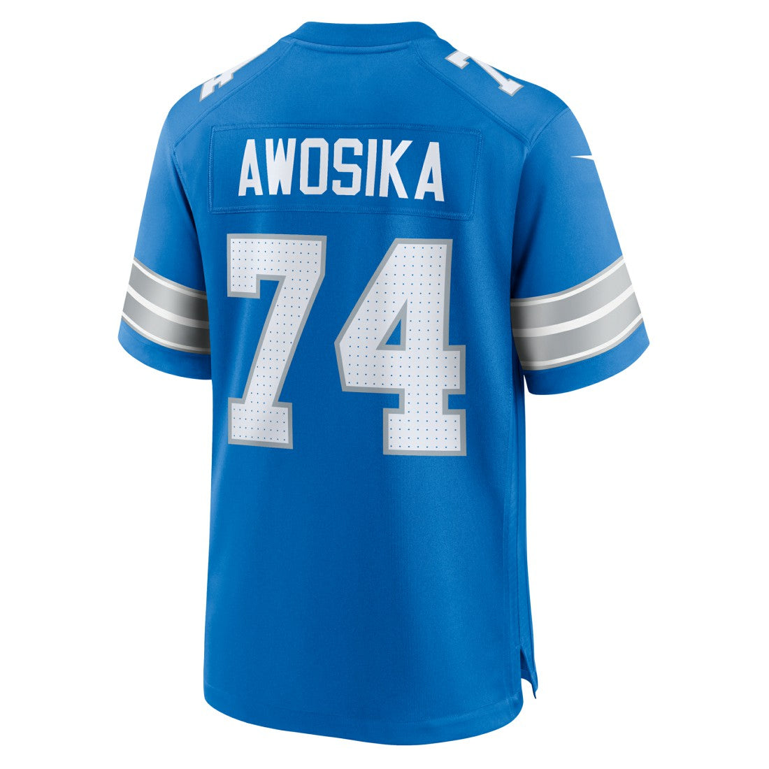 Kayode Awosika Detroit Lions Team Game Jersey - Blue