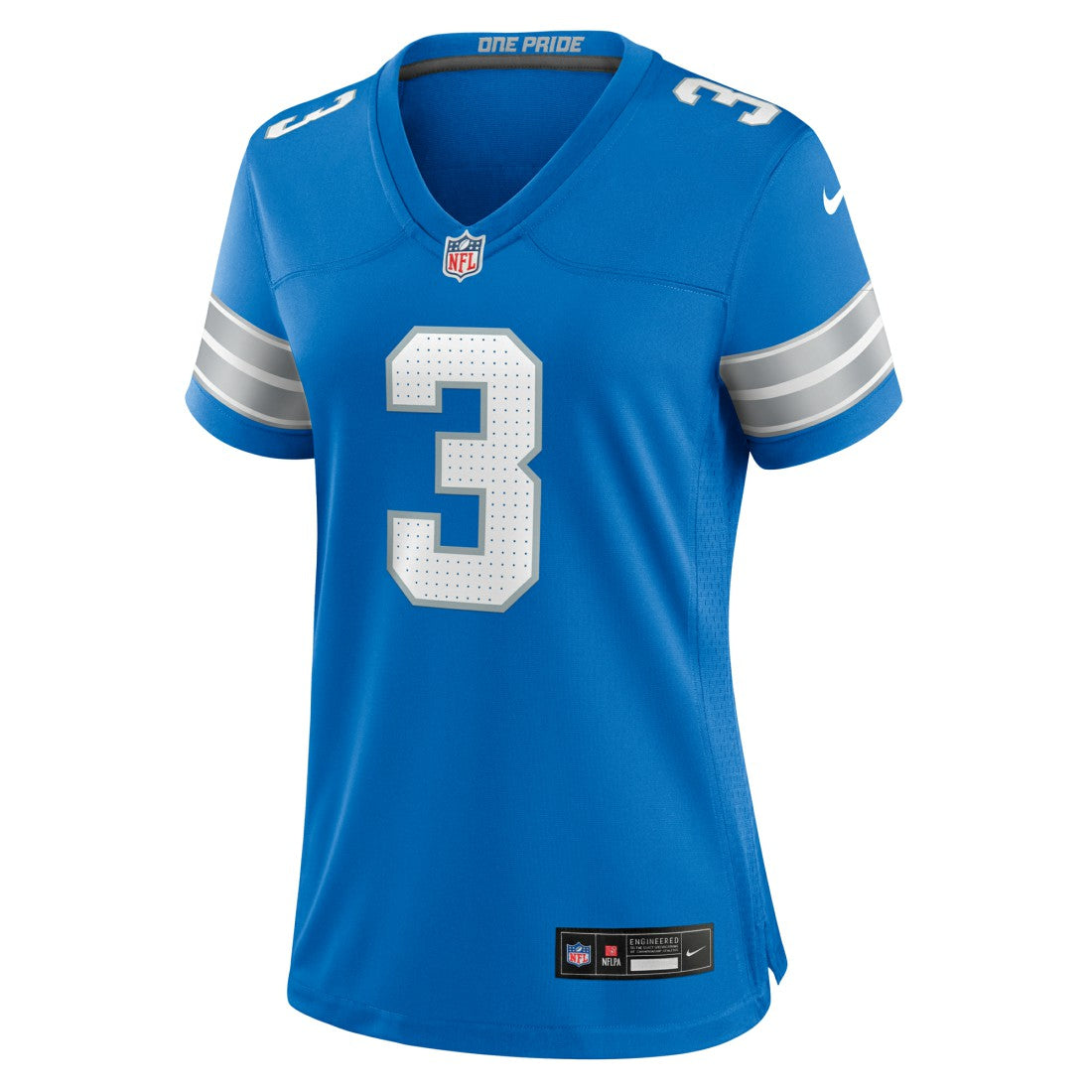 Jack Fox Detroit Lions Women's Team Game Jersey - Blue
