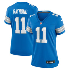Kalif Raymond Detroit Lions Women's Team Game Jersey - Blue