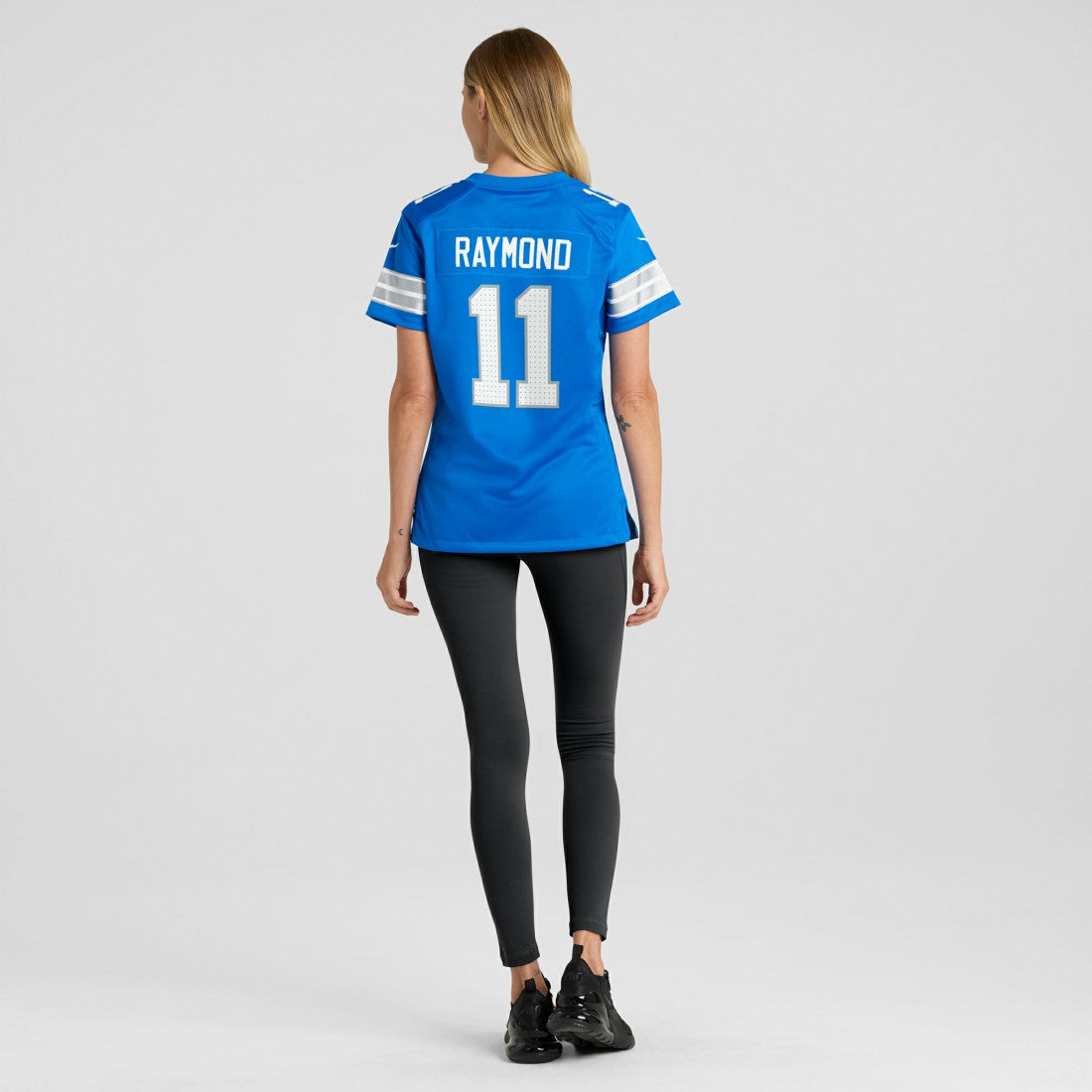 Kalif Raymond Detroit Lions Women's Team Game Jersey - Blue