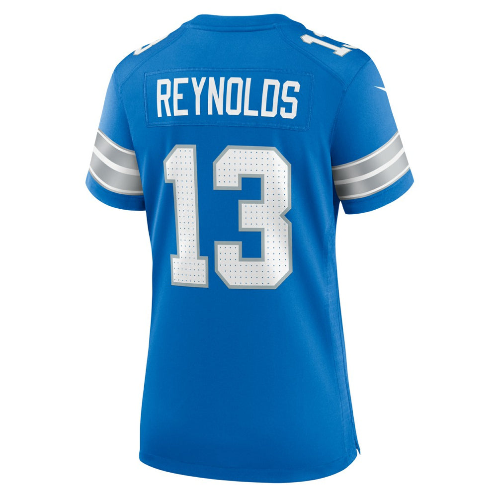 Craig Reynolds Detroit Lions Women's Team Game Jersey - Blue