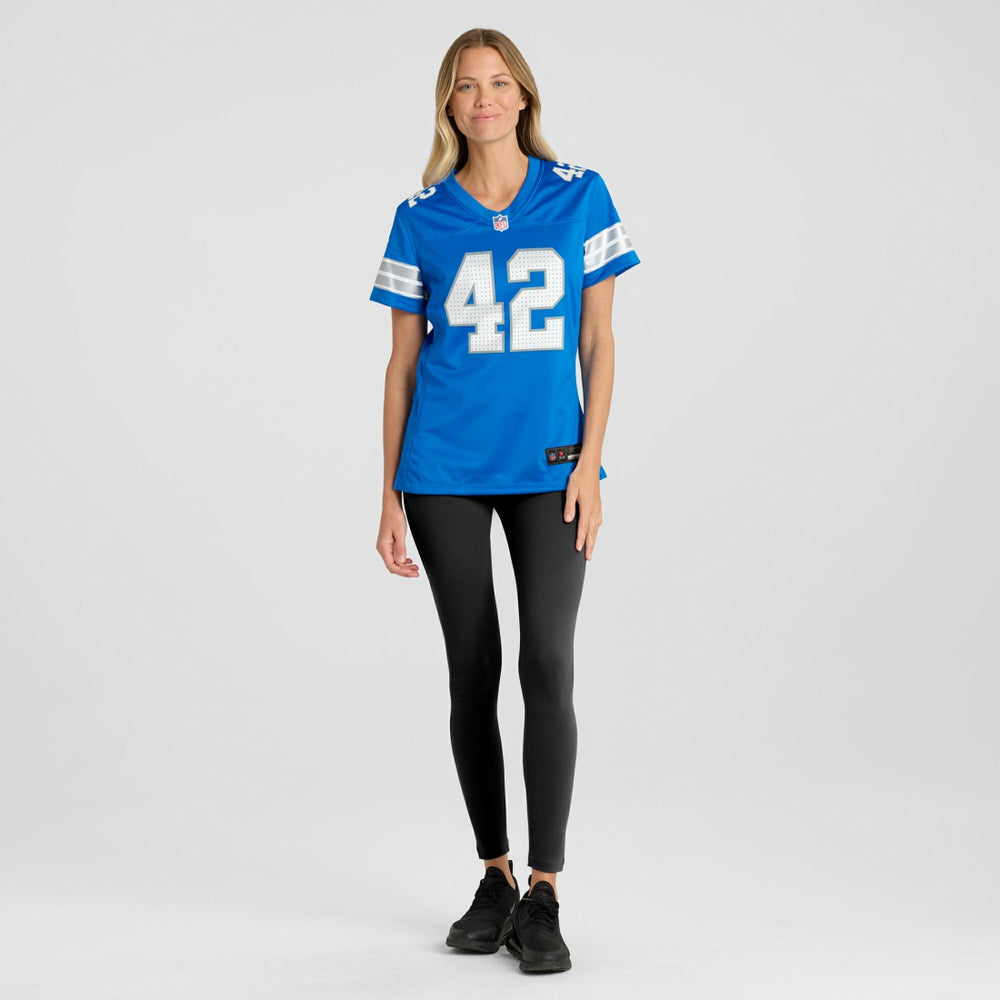 Jalen Reeves-Maybin Detroit Lions Women's Team Game Jersey - Blue