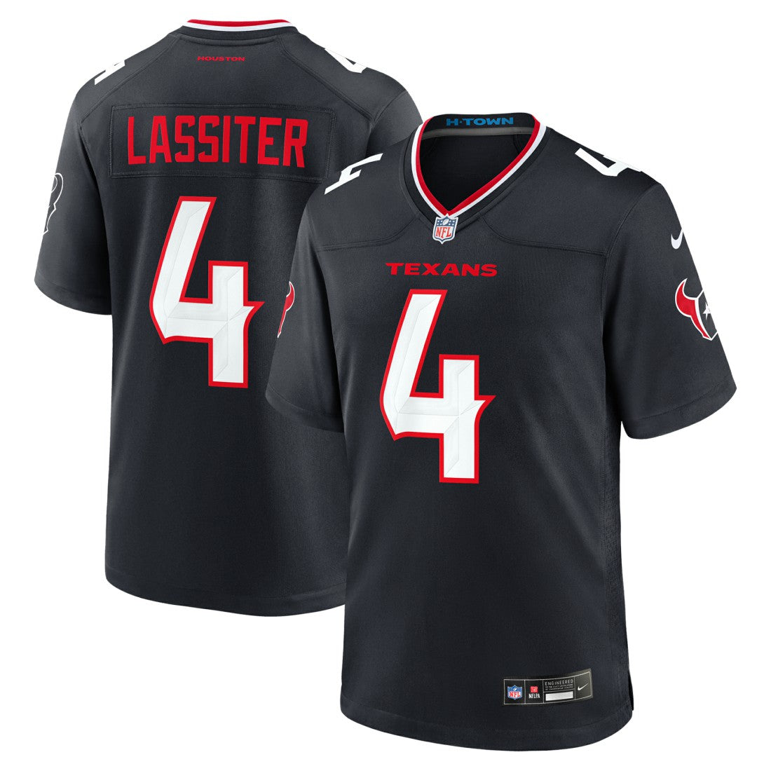 Kamari Lassiter Houston Texans Team Game Jersey - Navy