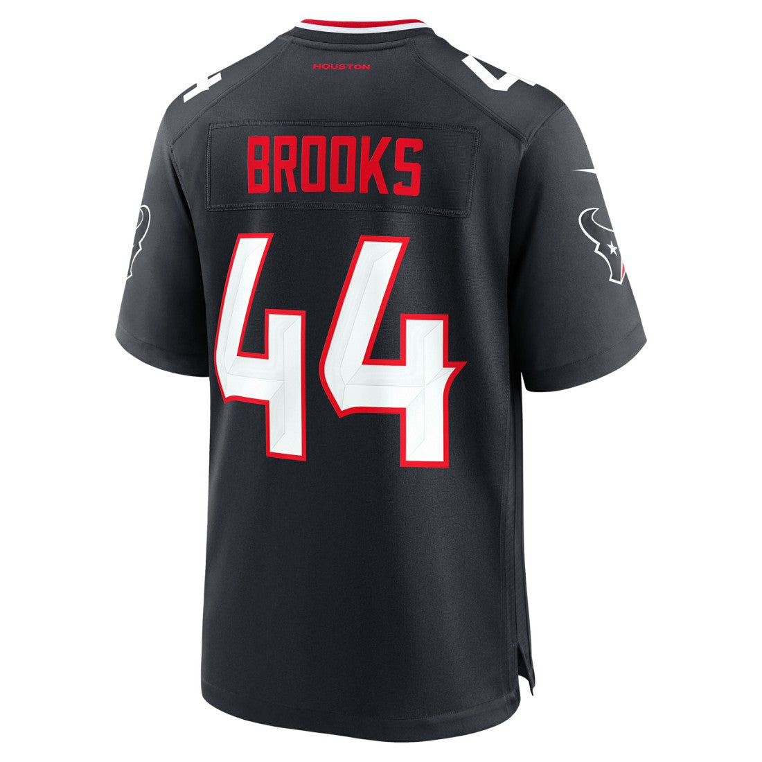 British Brooks Houston Texans Team Game Jersey - Navy