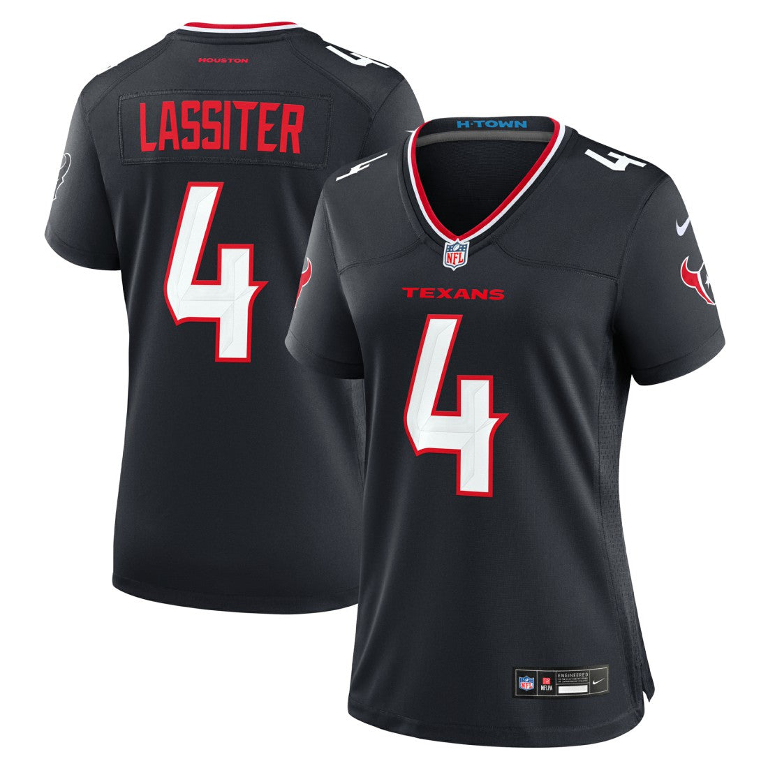 Kamari Lassiter Houston Texans Women's Team Game Jersey - Navy