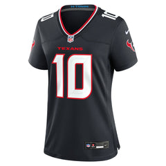 Davis Mills Houston Texans Women's Team Game Jersey - Navy