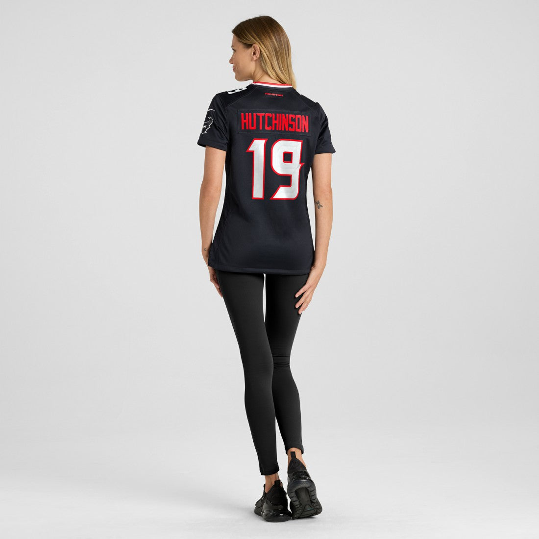 Xavier Hutchinson Houston Texans Women's Team Game Jersey - Navy