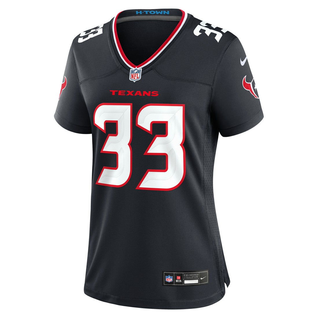 Dare Ogunbowale Houston Texans Women's Team Game Jersey - Navy