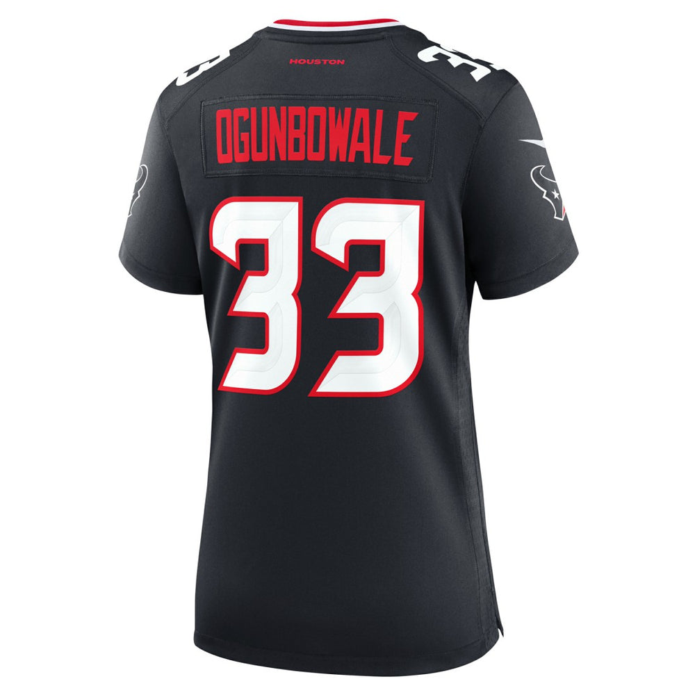 Dare Ogunbowale Houston Texans Women's Team Game Jersey - Navy