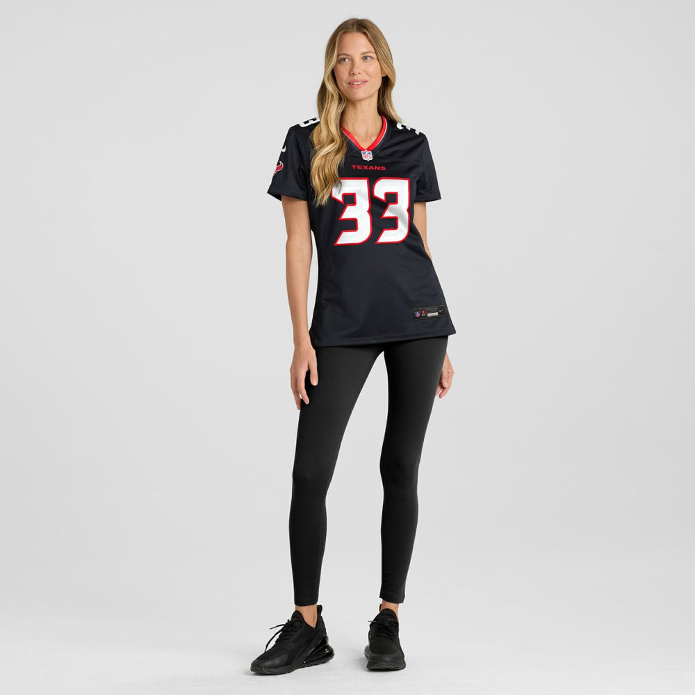 Dare Ogunbowale Houston Texans Women's Team Game Jersey - Navy