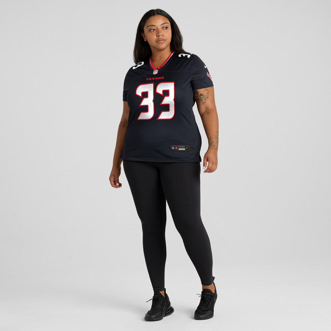 Dare Ogunbowale Houston Texans Women's Team Game Jersey - Navy