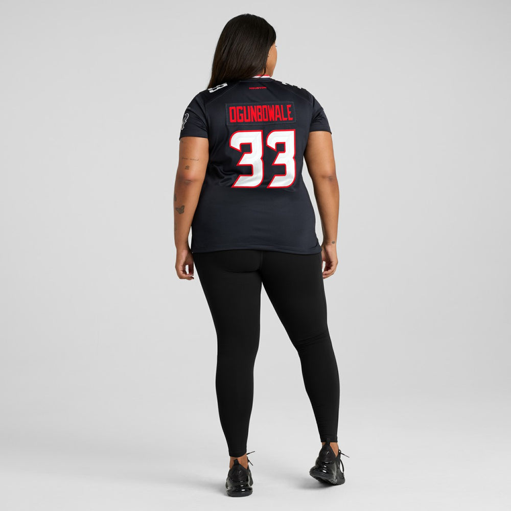 Dare Ogunbowale Houston Texans Women's Team Game Jersey - Navy