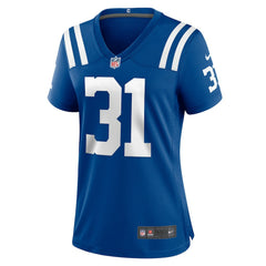 Tyler Goodson Indianapolis Colts Women's Game Jersey - Royal