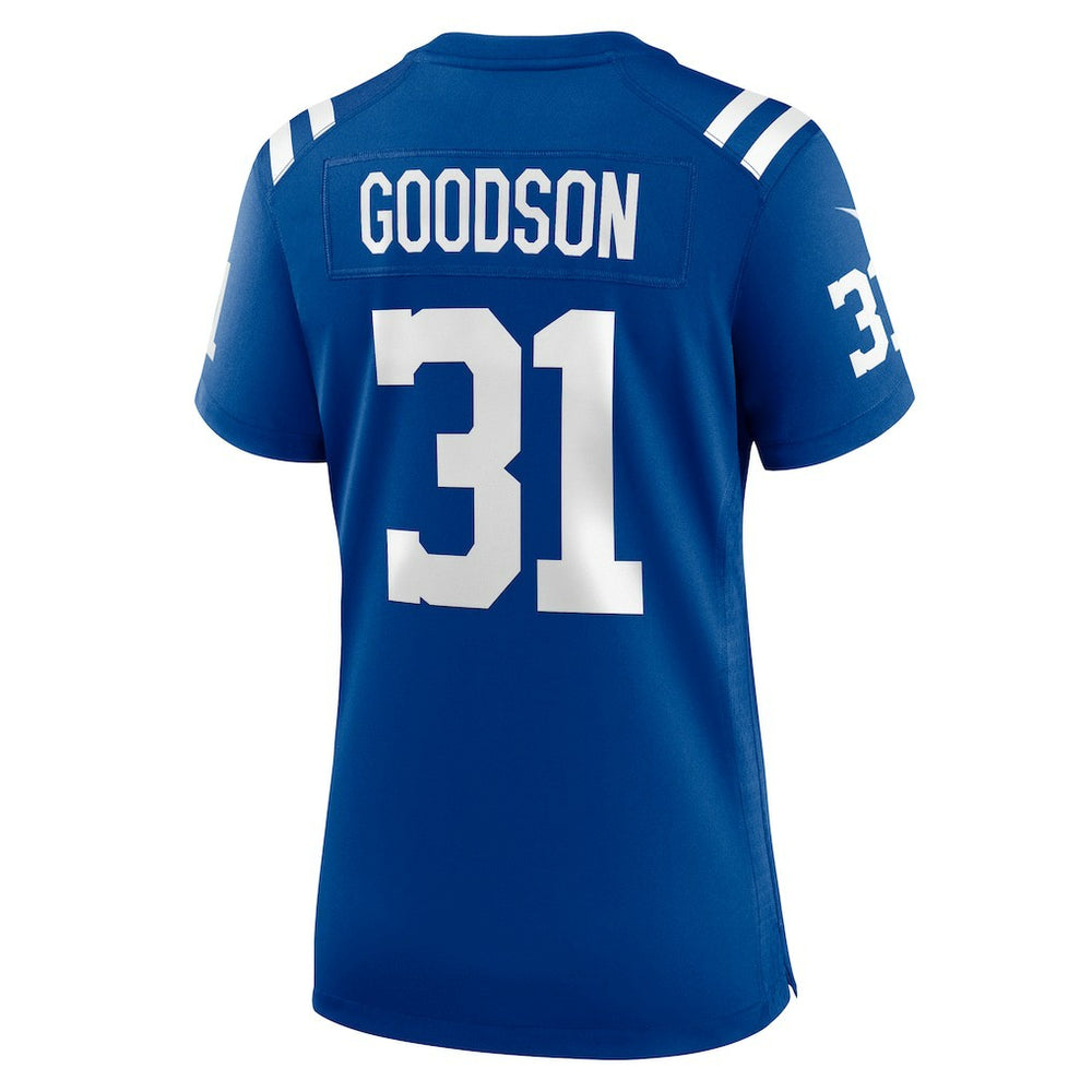 Tyler Goodson Indianapolis Colts Women's Game Jersey - Royal