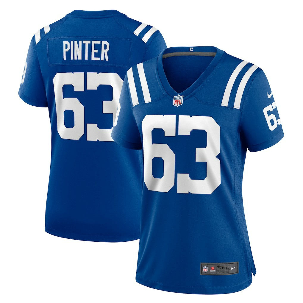 Danny Pinter Indianapolis Colts Women's Game Jersey - Royal