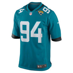 Maason Smith Jacksonville Jaguars Team Game Jersey - Teal