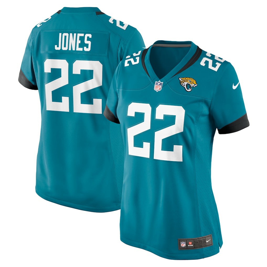Jarrian Jones Jacksonville Jaguars Women's Game Jersey - Teal