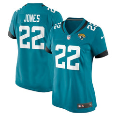 Jarrian Jones Jacksonville Jaguars Women's Game Jersey - Teal