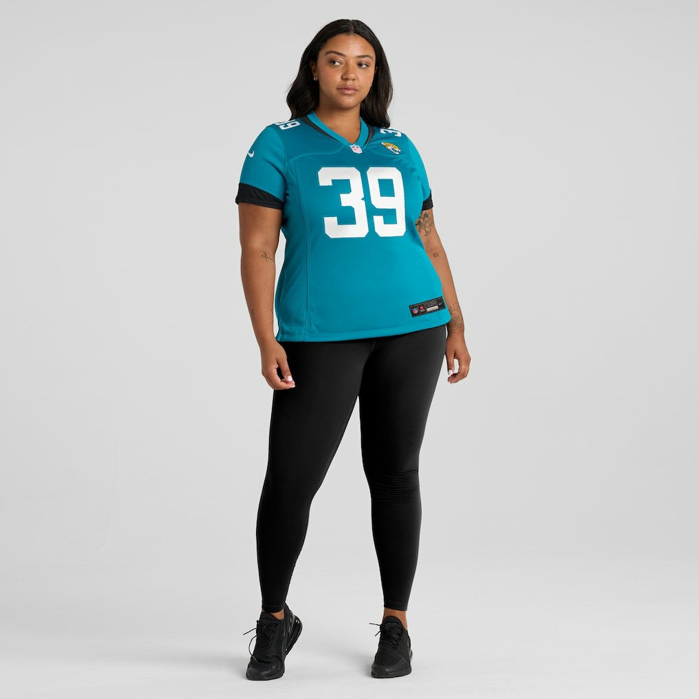 Cam Little Jacksonville Jaguars Women's Game Jersey - Teal