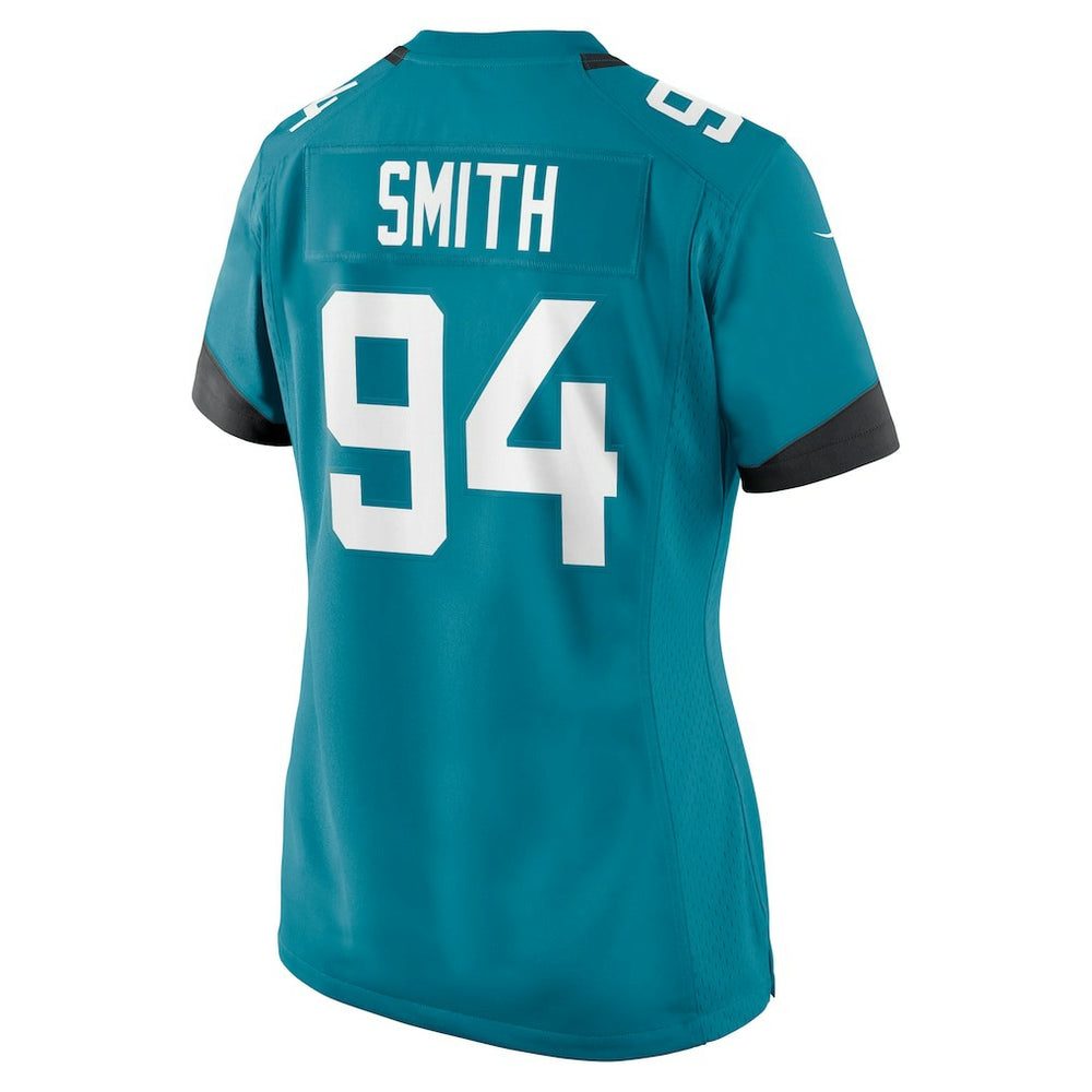 Maason Smith Jacksonville Jaguars Women's Game Jersey - Teal