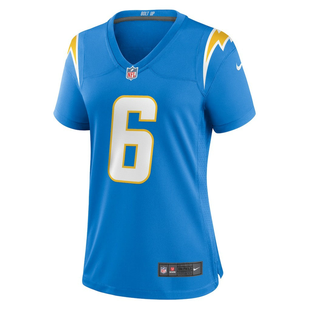Denzel Perryman Los Angeles Chargers Women's Game Jersey - Powder Blue