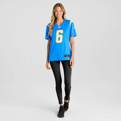 Denzel Perryman Los Angeles Chargers Women's Game Jersey - Powder Blue