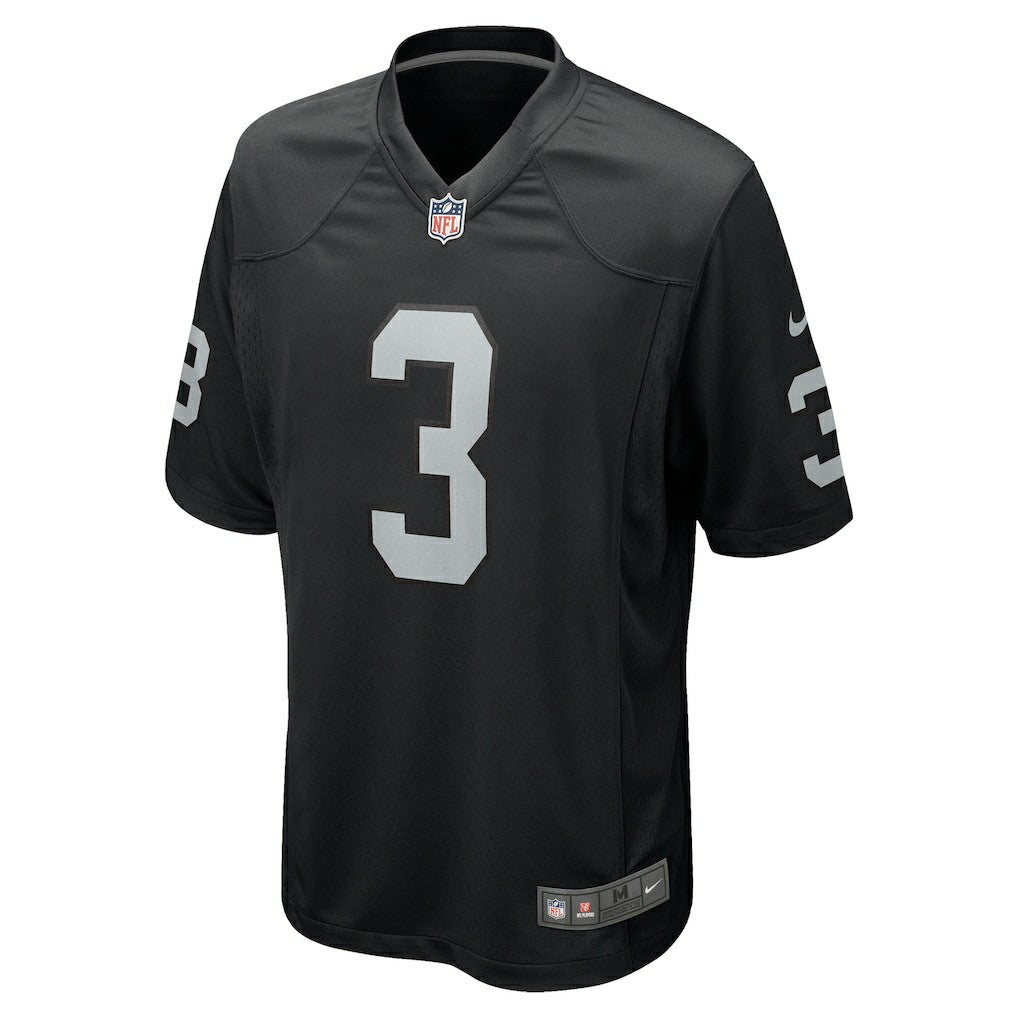 Zamir White Las Vegas Raiders Team Game Jersey - Black