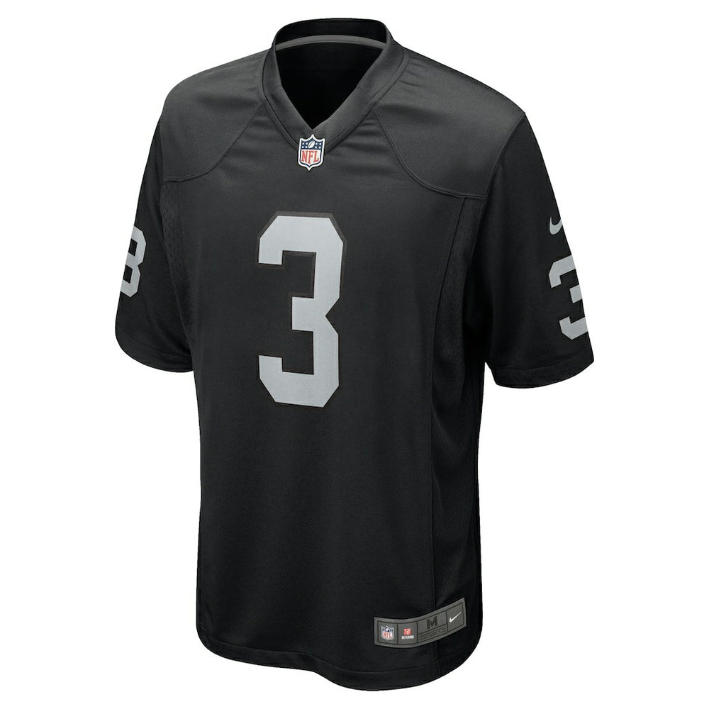 Zamir White Las Vegas Raiders Team Game Jersey - Black