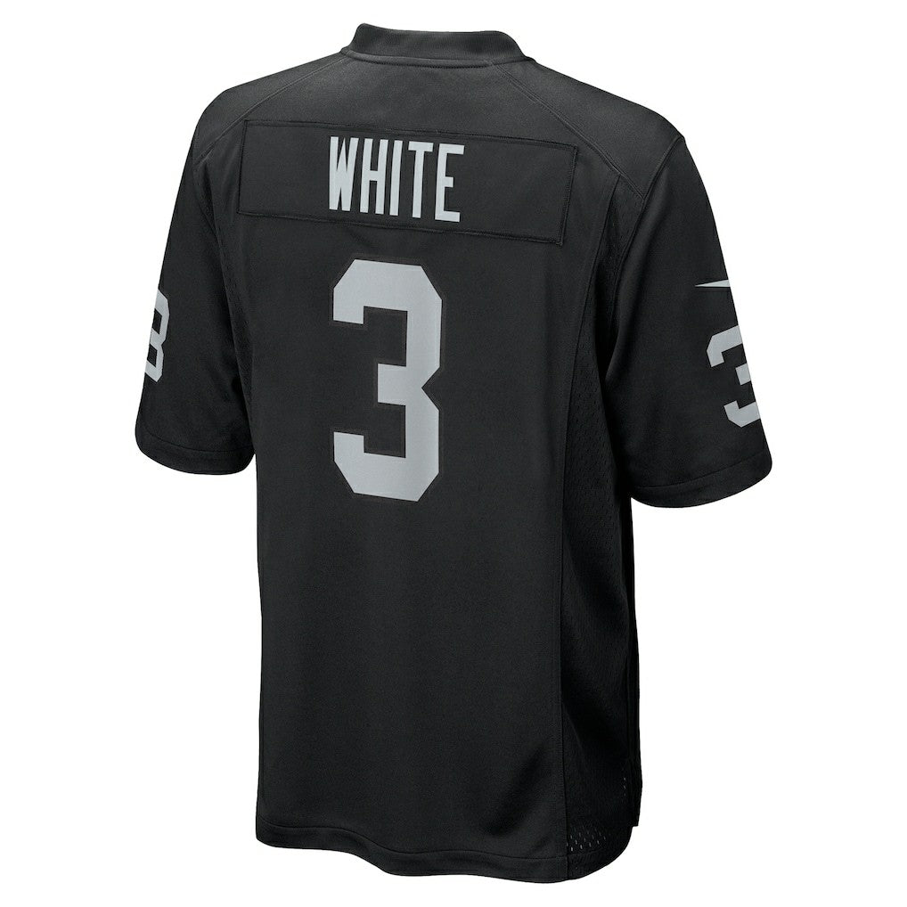 Zamir White Las Vegas Raiders Team Game Jersey - Black