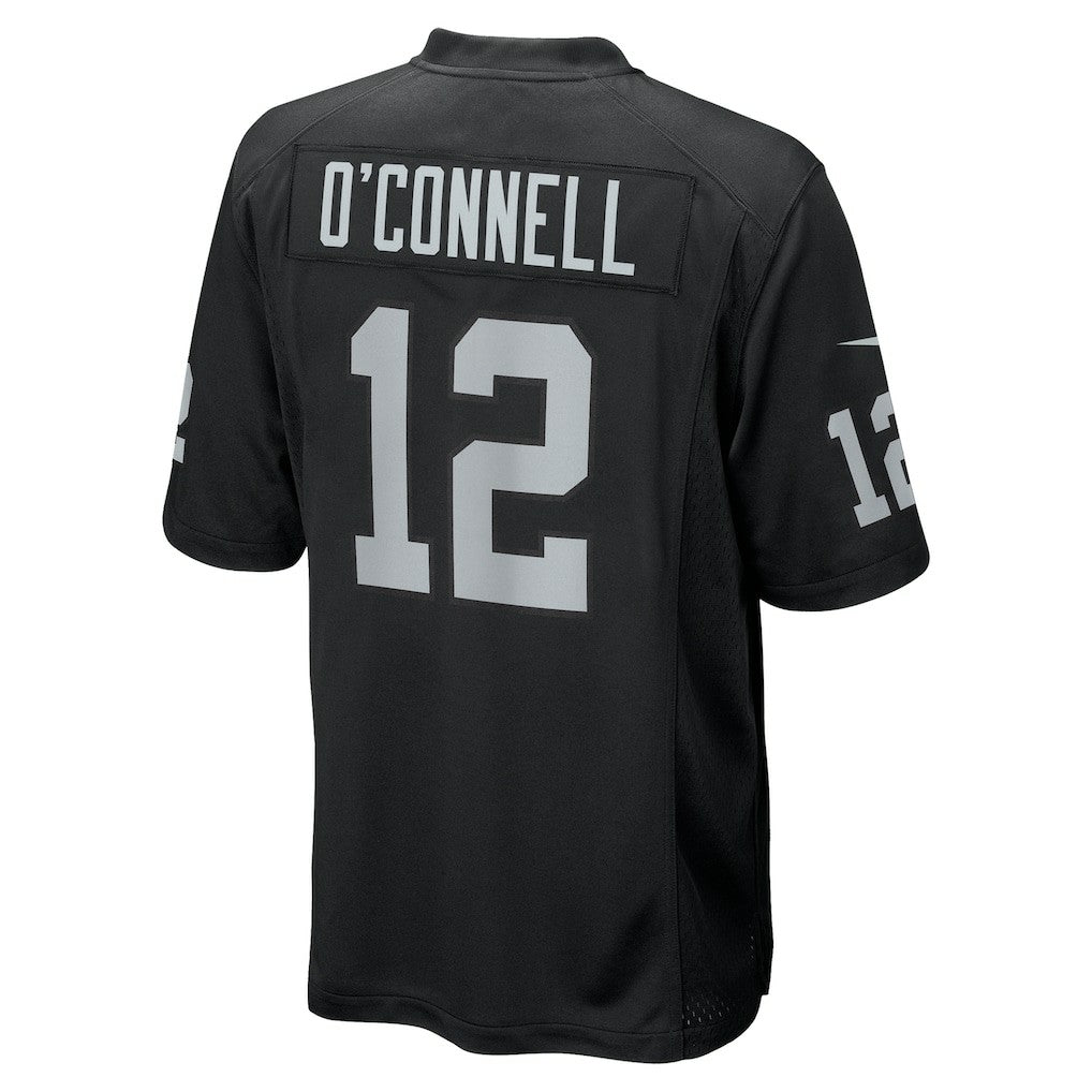 Aidan O'Connell Las Vegas Raiders Team Game Jersey - Black