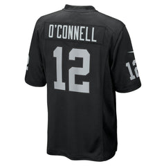 Aidan O'Connell Las Vegas Raiders Team Game Jersey - Black