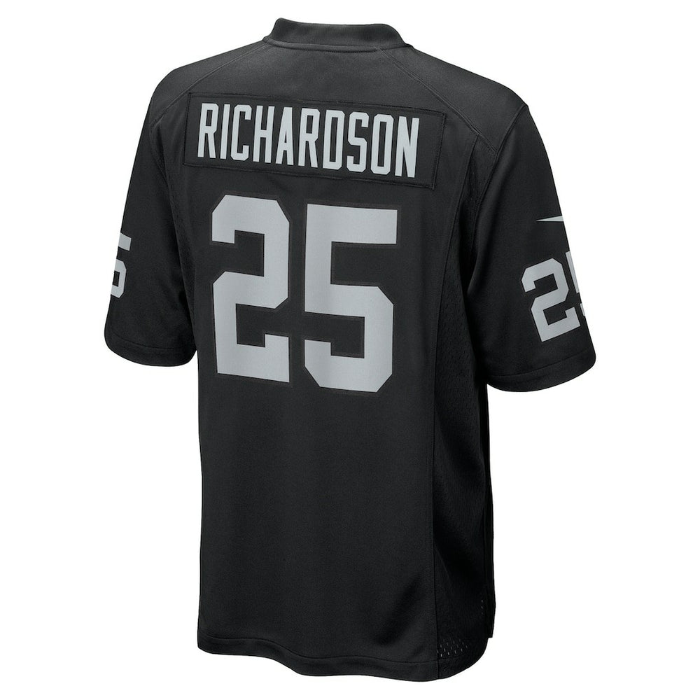 Decamerion Richardson Las Vegas Raiders Team Game Jersey - Black