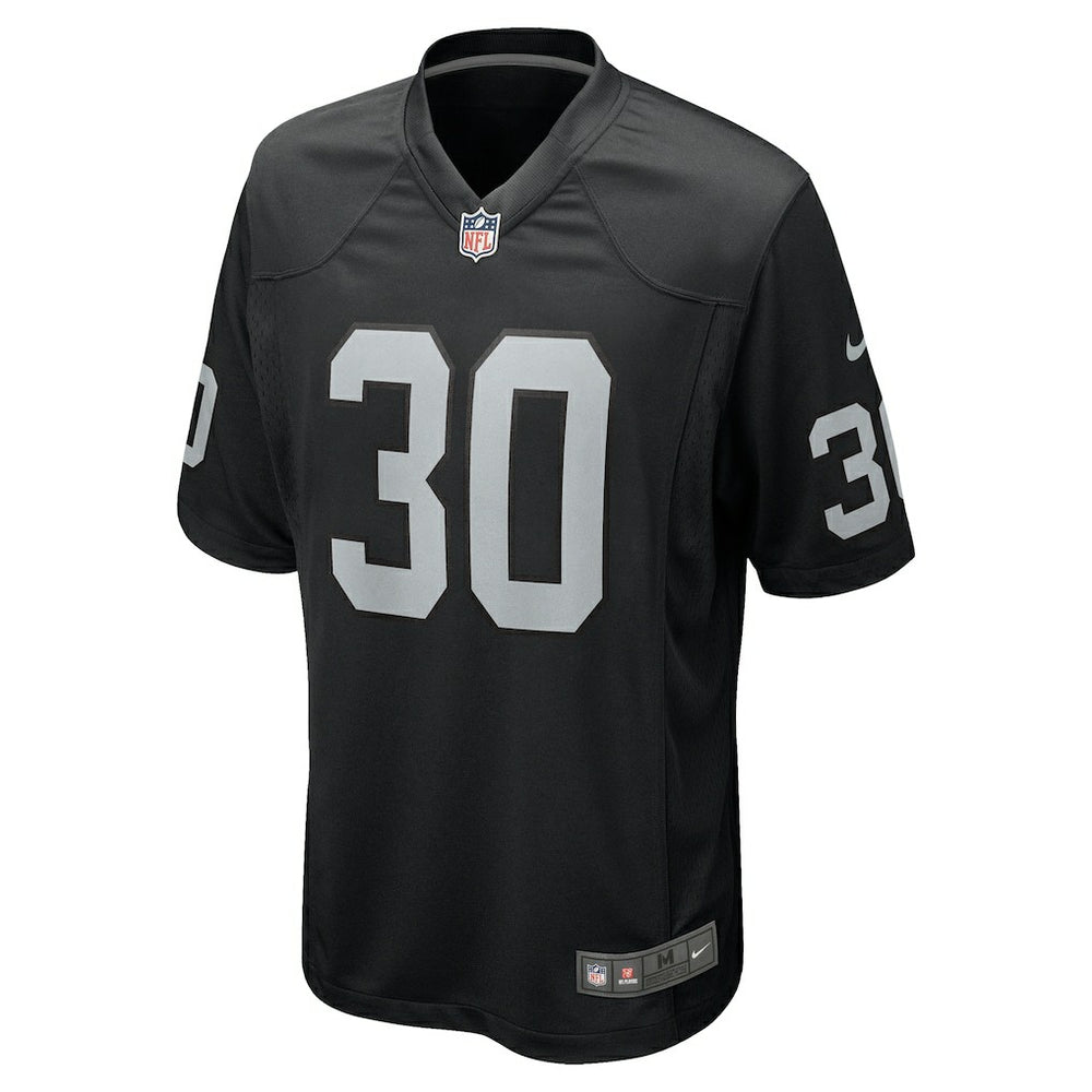 Darnay Holmes Las Vegas Raiders Team Game Jersey - Black