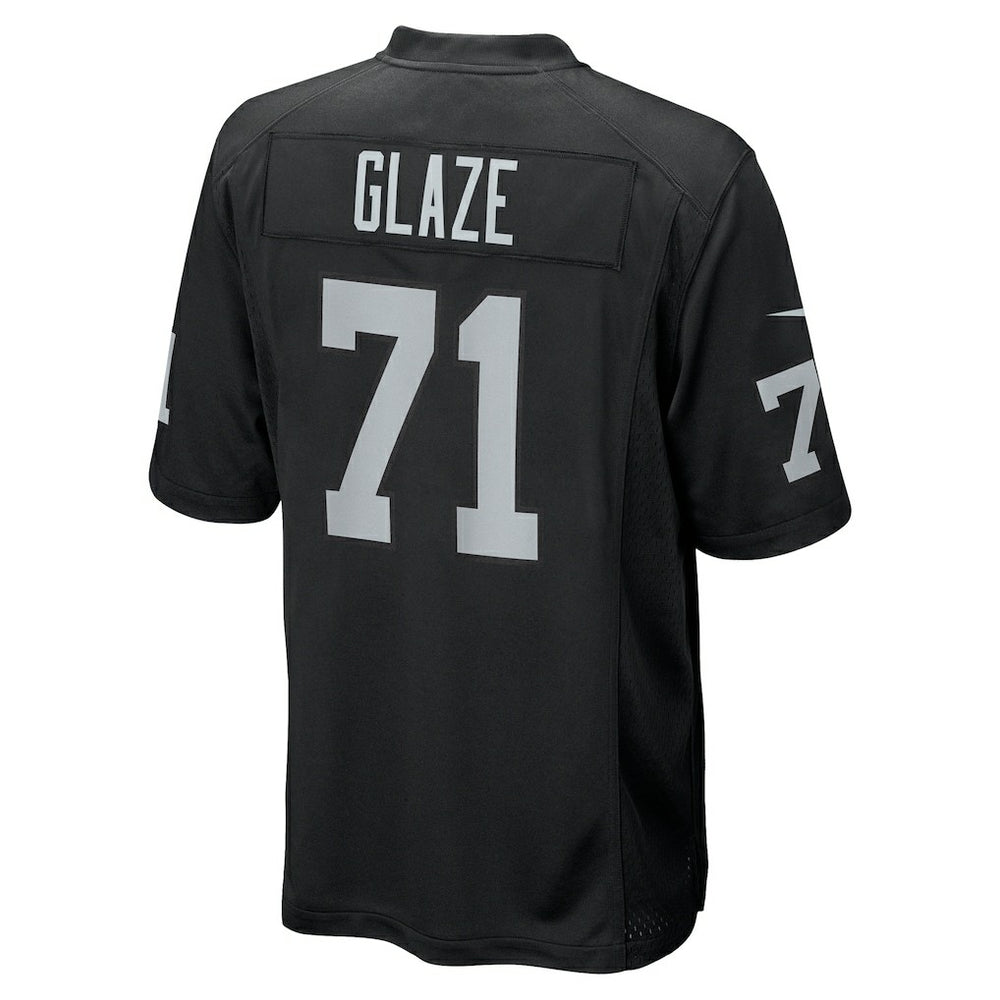DJ Glaze Las Vegas Raiders Team Game Jersey - Black