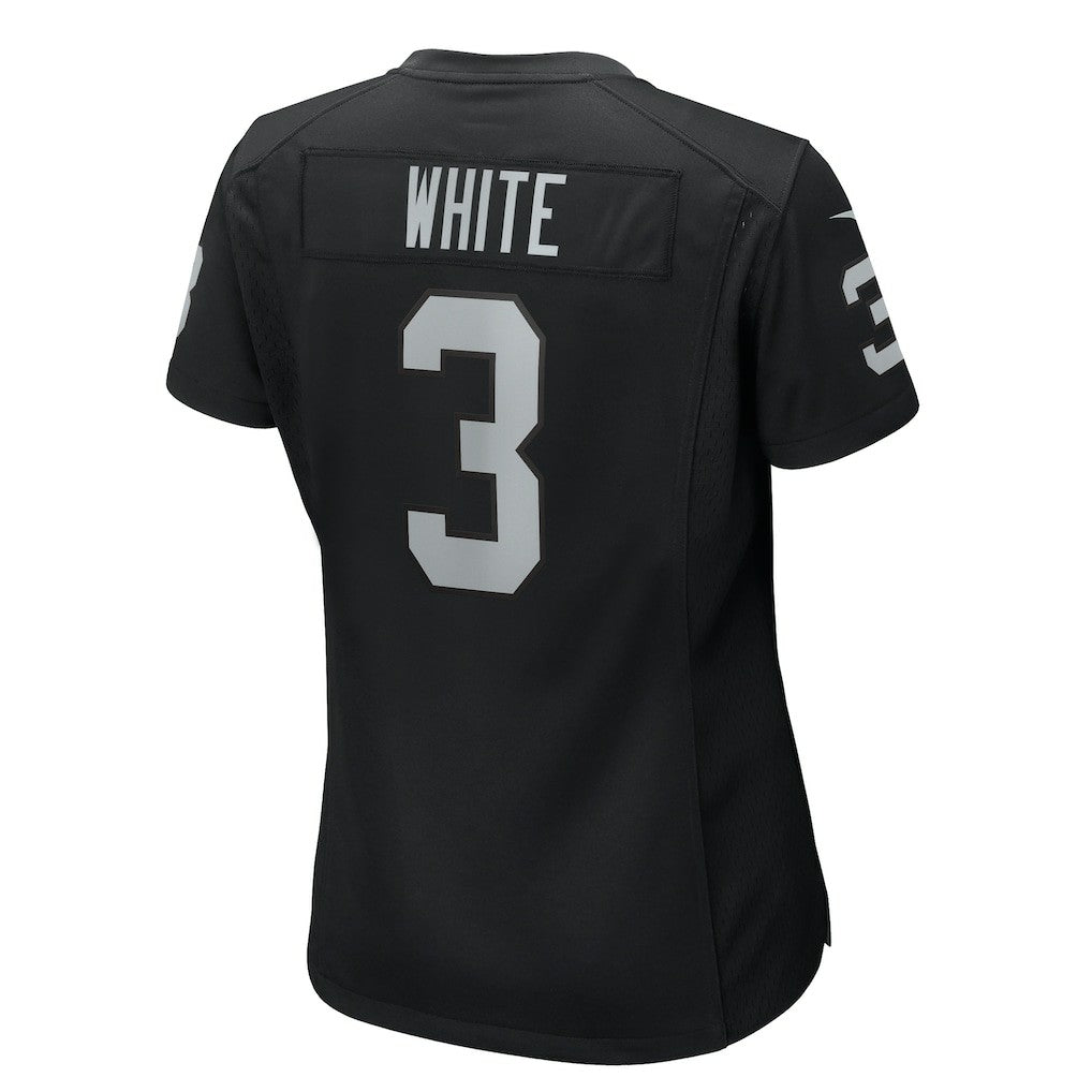 Zamir White Las Vegas Raiders Women's Game Jersey - Black
