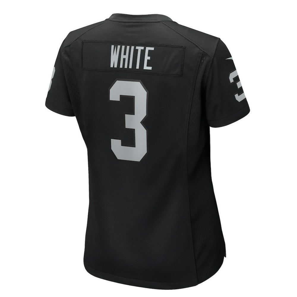 Zamir White Las Vegas Raiders Women's Game Jersey - Black