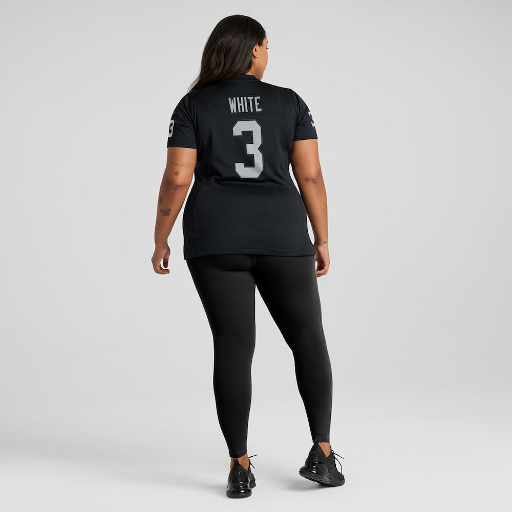 Zamir White Las Vegas Raiders Women's Game Jersey - Black
