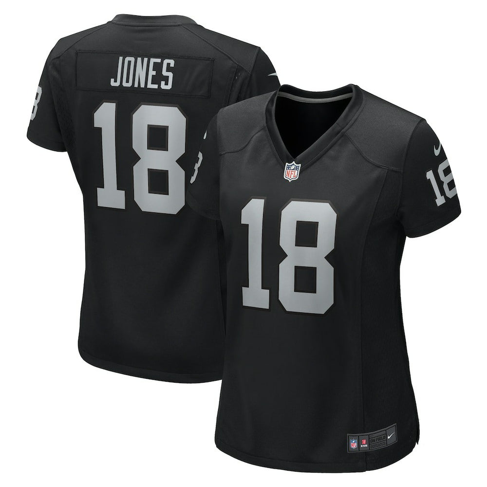 Jack Jones Las Vegas Raiders Women's Game Jersey - Black
