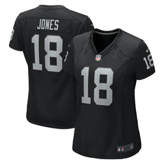 Jack Jones Las Vegas Raiders Women's Game Jersey - Black