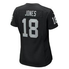 Jack Jones Las Vegas Raiders Women's Game Jersey - Black