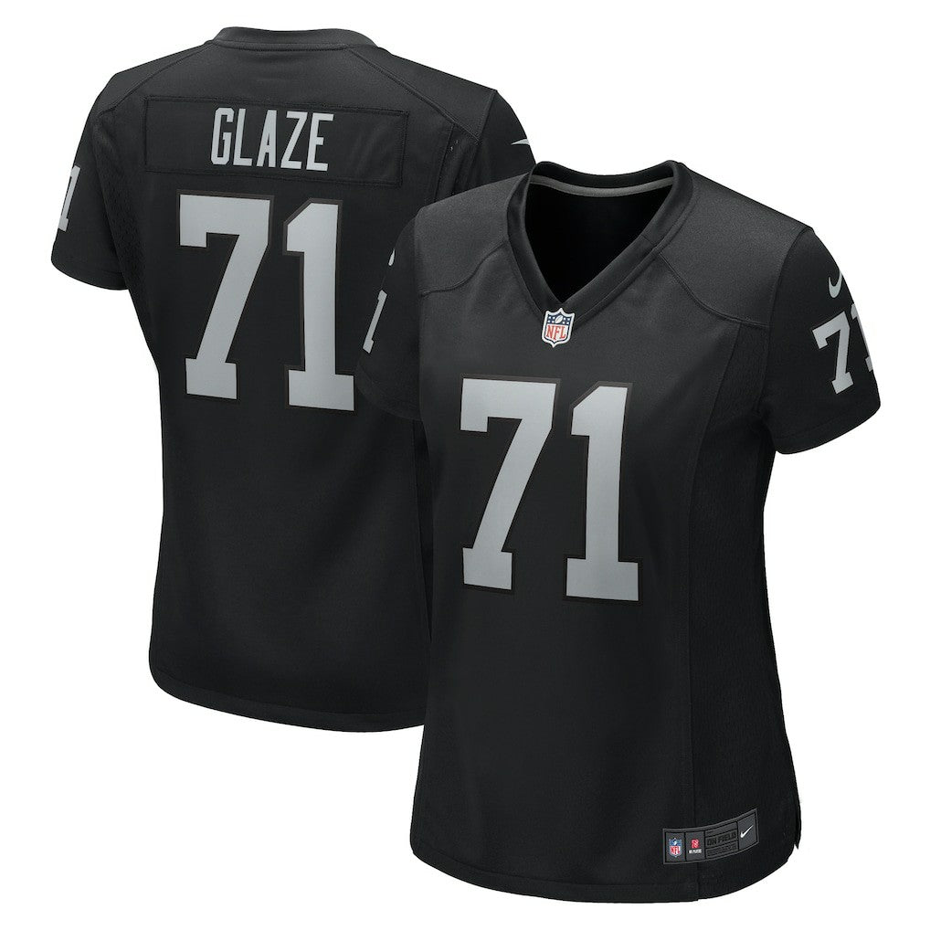 DJ Glaze Las Vegas Raiders Women's Game Jersey - Black