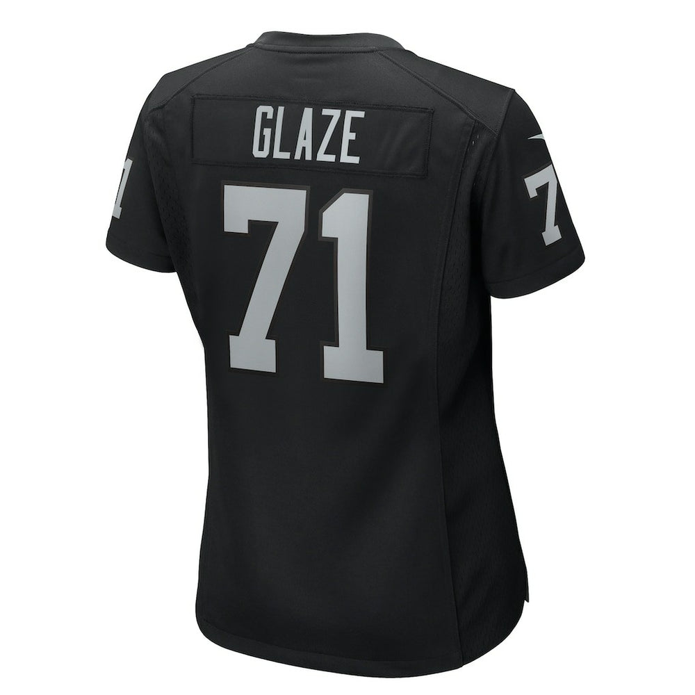 DJ Glaze Las Vegas Raiders Women's Game Jersey - Black
