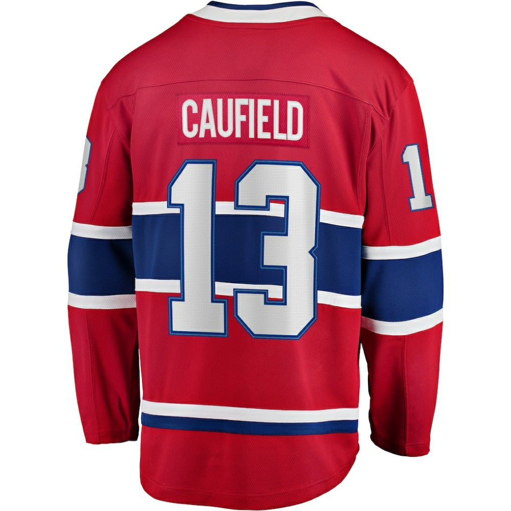 Cole Caufield Montreal Canadiens Fanatics Home Premier Breakaway Player Jersey Red