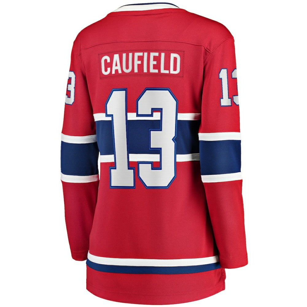 Cole Caufield Montreal Canadiens Fanatics Women's Home Premier Breakaway Player Jersey Breakaway Jersey Red