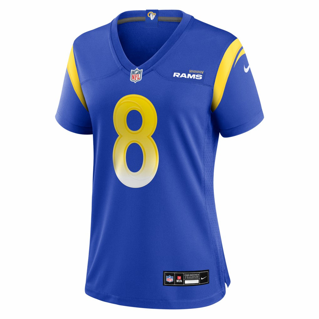 Jared Verse Los Angeles Rams Women's Team Game Jersey - Royal